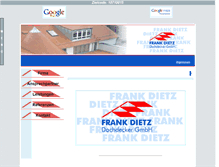 Tablet Screenshot of dietzdaecher.de
